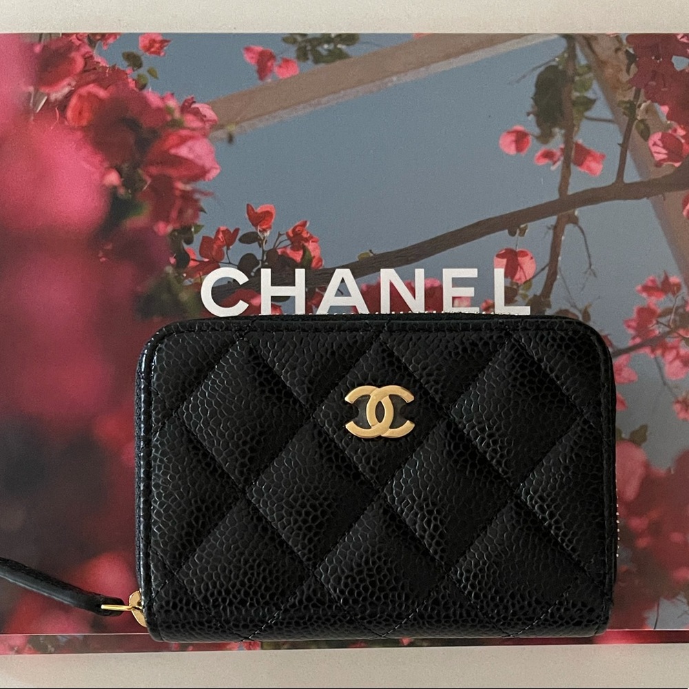 💕Chanel Zipped Cardholder💕